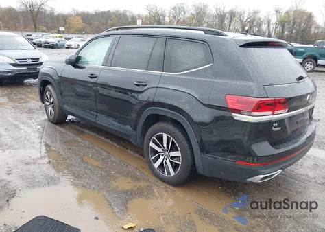 2021 Volkswagen Atlas 2.0T Se из США, поврежденный, VIN 1V2DP2CA8MC524593